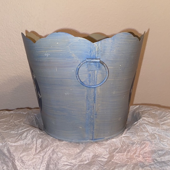 Snowman Bucket Holiday Snow NWT - Picture 4 of 8